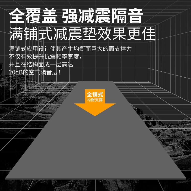 隔音減震墊產品展示
